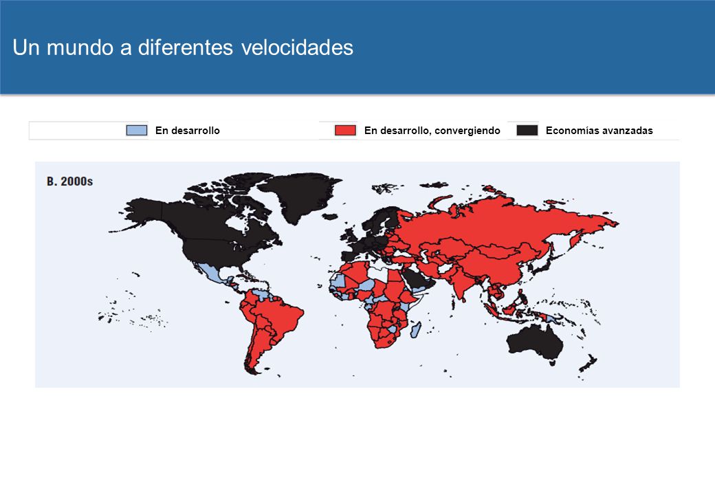 The Four Speed World (PGD 2010) Un mundo a diferentes velocidades