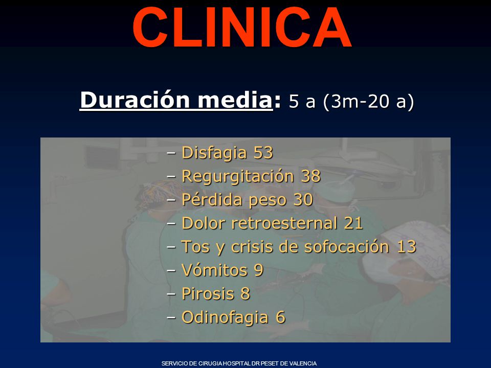 Duración media: 5 a (3m-20 a)