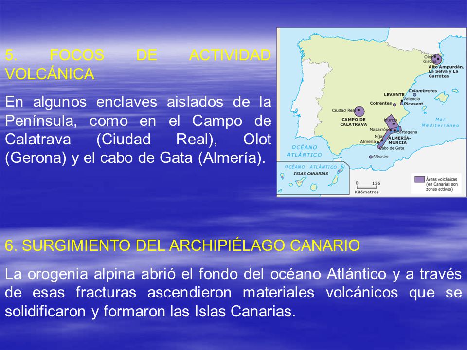 5. FOCOS DE ACTIVIDAD VOLCÁNICA