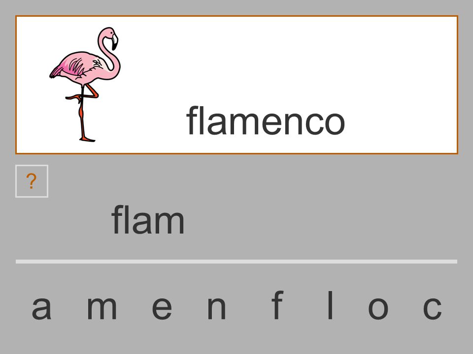 flamenco flam a m e n f l o c