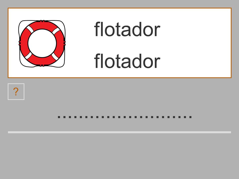 flotador flotador r t f a d l o