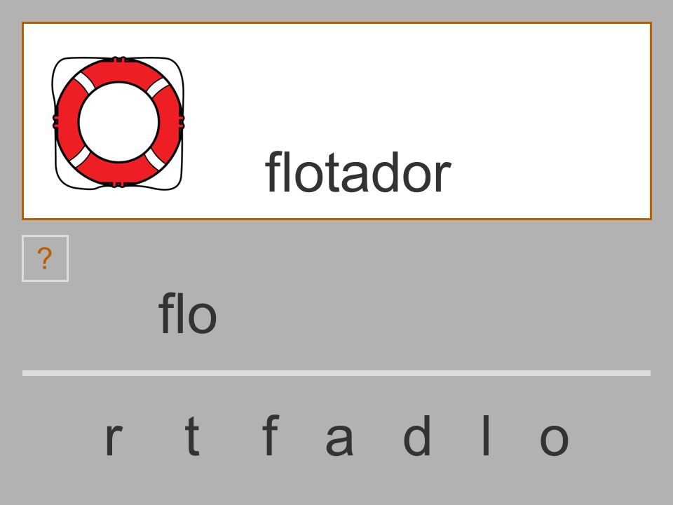 flotador flo r t f a d l o