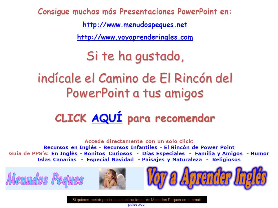 indícale el Camino de El Rincón del PowerPoint a tus amigos