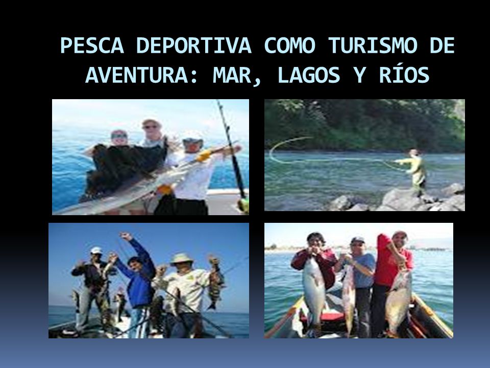 PESCA DEPORTIVA COMO TURISMO DE AVENTURA: MAR, LAGOS Y RÍOS