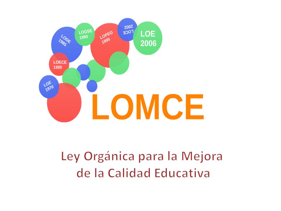 Ley Orgánica para la Mejora de la Calidad Educativa