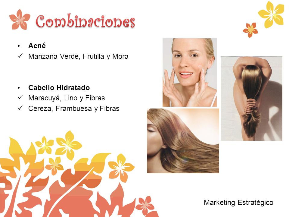 Combinaciones Acné Manzana Verde, Frutilla y Mora Cabello Hidratado