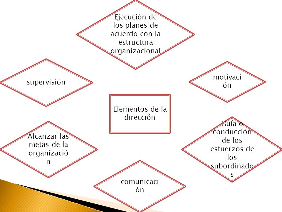 Ejecución de los planes de acuerdo con la estructura organizacional