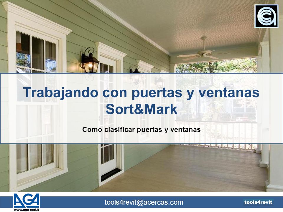 Trabajando con puertas y ventanas Como clasificar puertas y ventanas