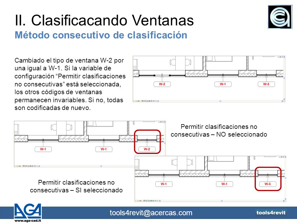 II. Clasificacando Ventanas