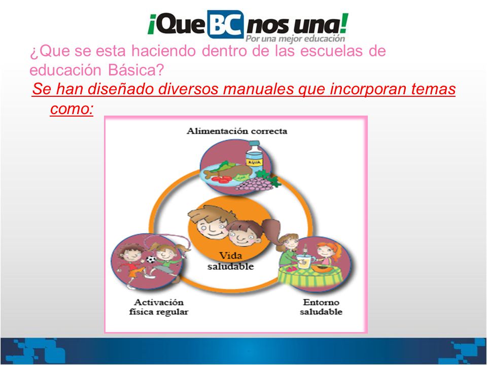 ¿Que se esta haciendo dentro de las escuelas de educación Básica