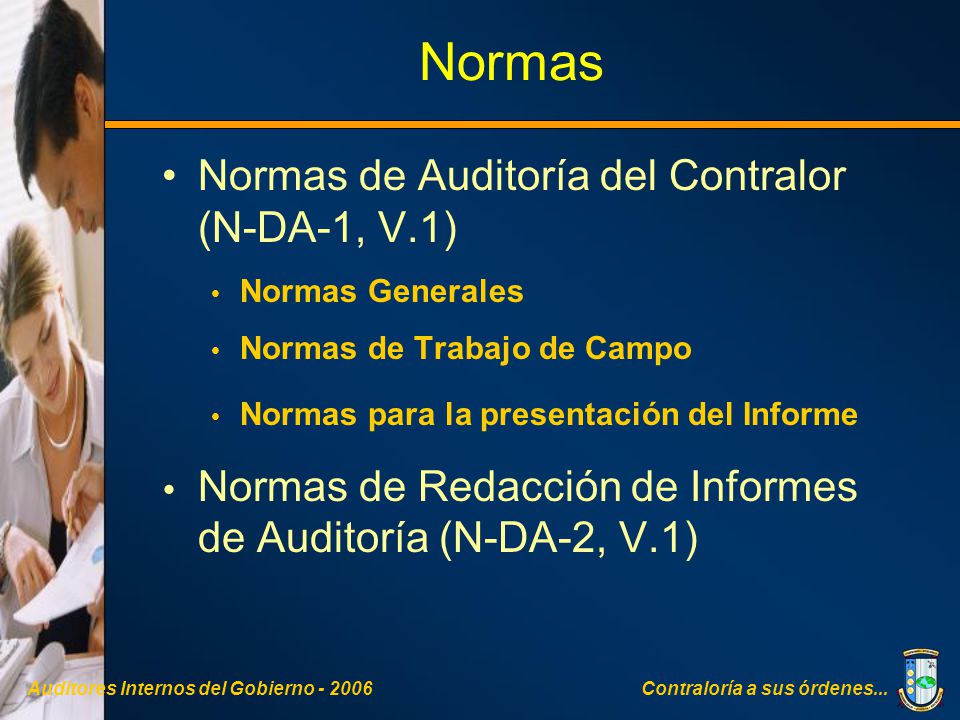 Normas Normas de Auditoría del Contralor (N-DA-1, V.1)