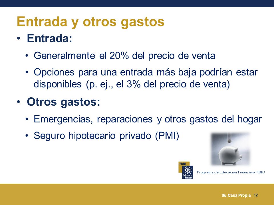Entrada y otros gastos Entrada: Otros gastos: