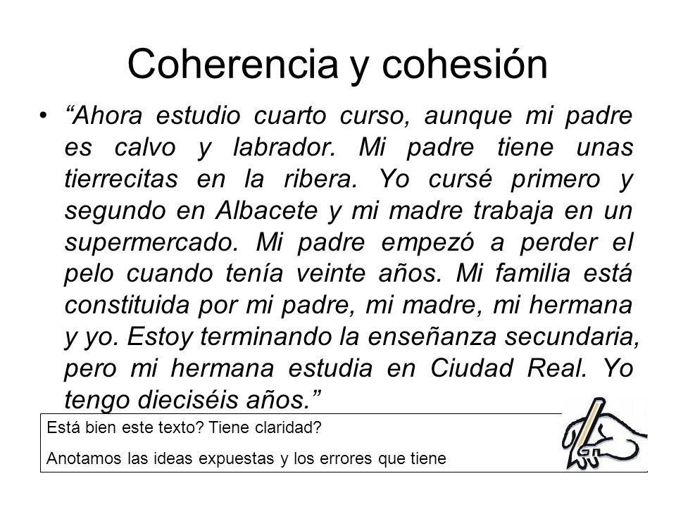 Ejemplos De Coherencia Y Cohesion En Un Texto – Nuevo Ejemplo