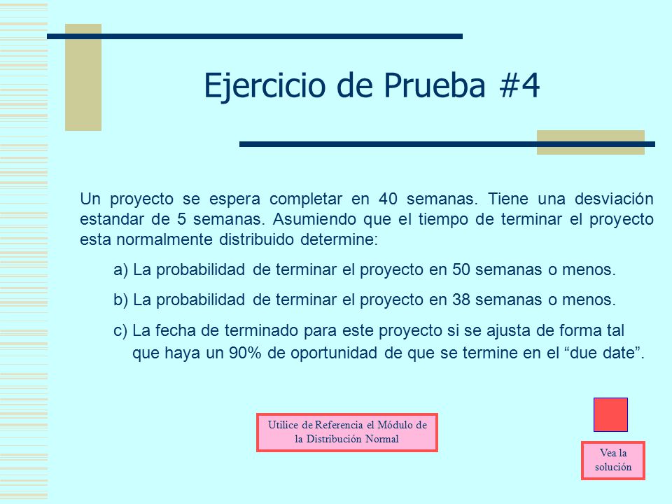Utilice de Referencia el Módulo de la Distribución Normal