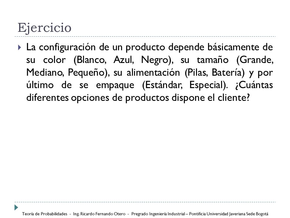 Ejercicio