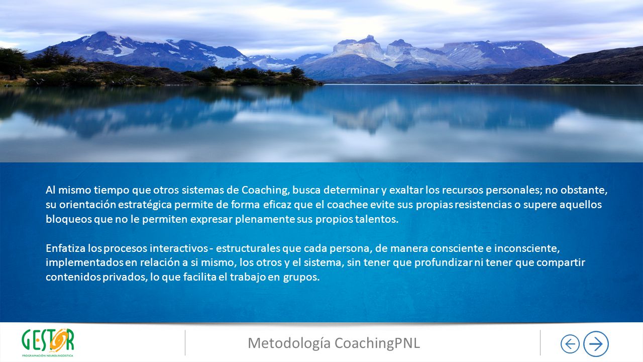 Metodología CoachingPNL