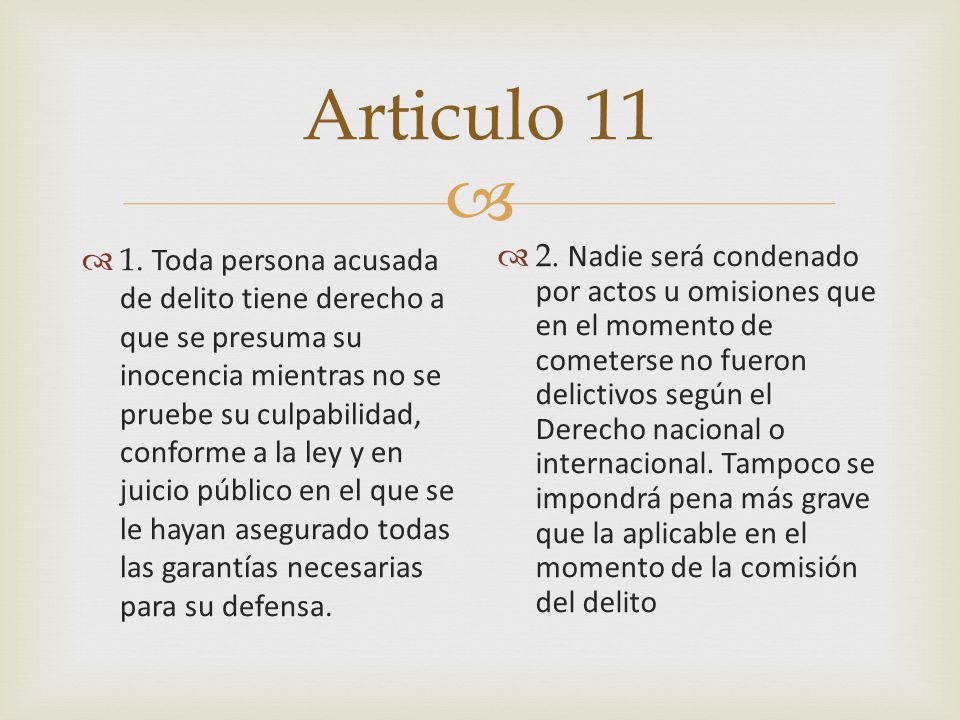 Articulo 11