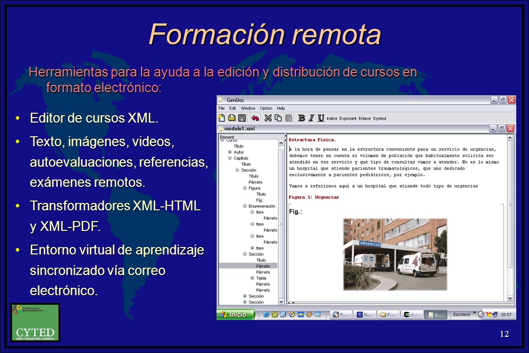 Formación remota Herramientas para la ayuda a la edición y distribución de cursos en formato electrónico: