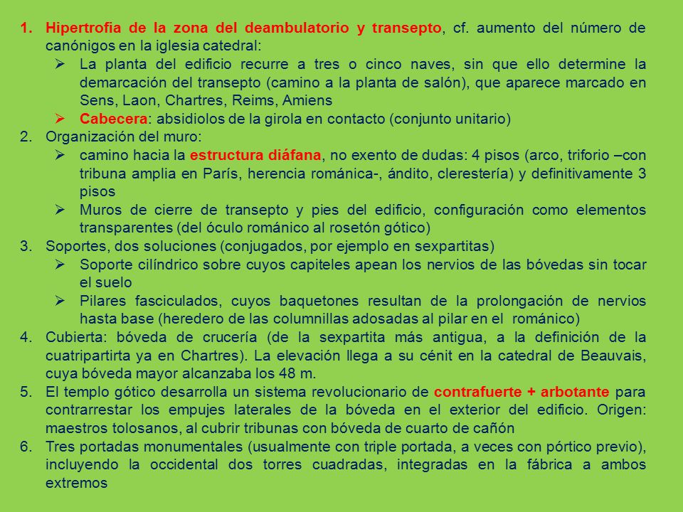 Hipertrofia de la zona del deambulatorio y transepto, cf