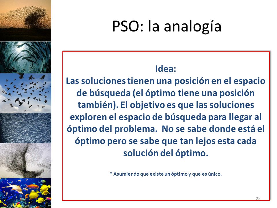 * Asumiendo que existe un óptimo y que es único.