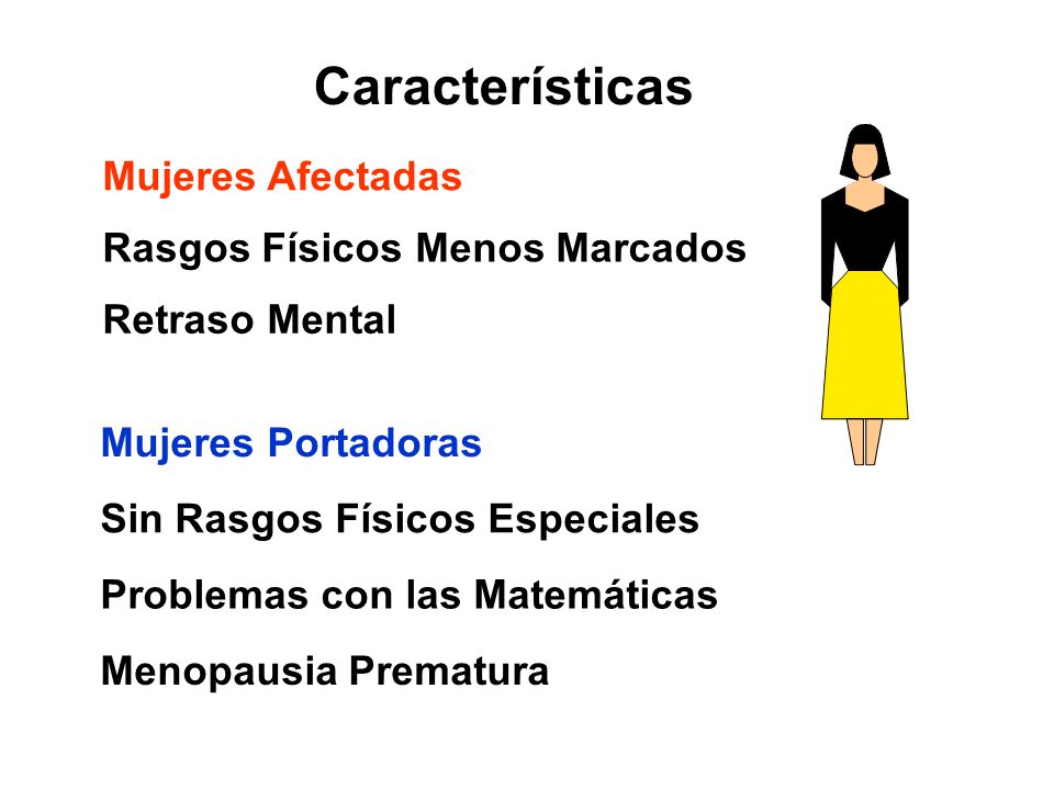 Características Mujeres Afectadas Rasgos Físicos Menos Marcados