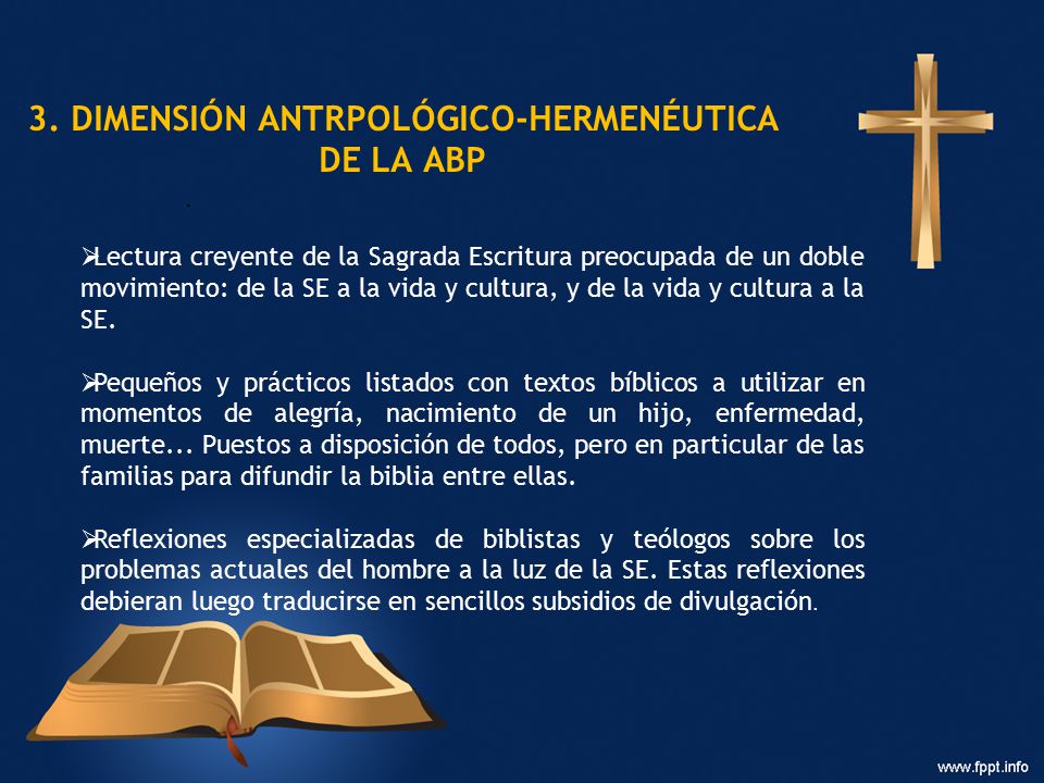3. DIMENSIÓN ANTRPOLÓGICO-HERMENÉUTICA DE LA ABP