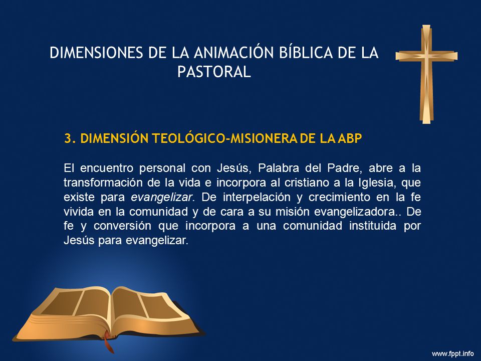 DIMENSIONES DE LA ANIMACIÓN BÍBLICA DE LA PASTORAL - ppt descargar DIMENSIONES DE LA ANIMACIÓN BÍBLICA DE LA PASTORAL - ppt descargar