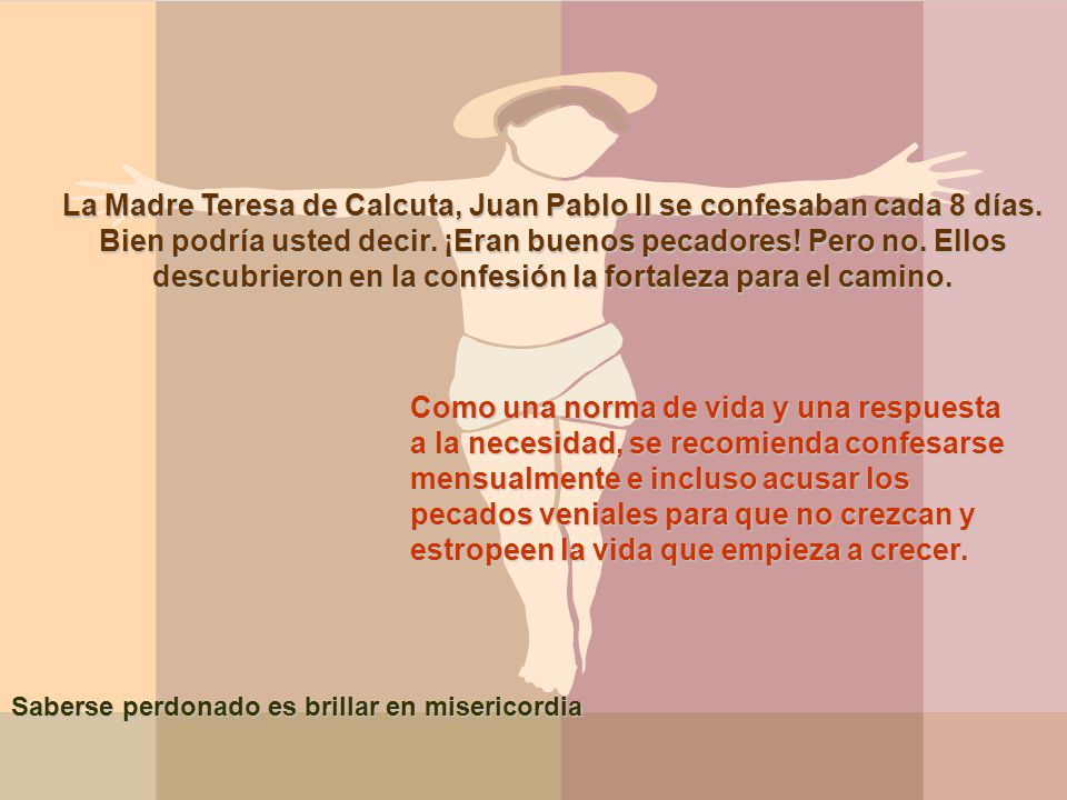 La Madre Teresa de Calcuta, Juan Pablo II se confesaban cada 8 días