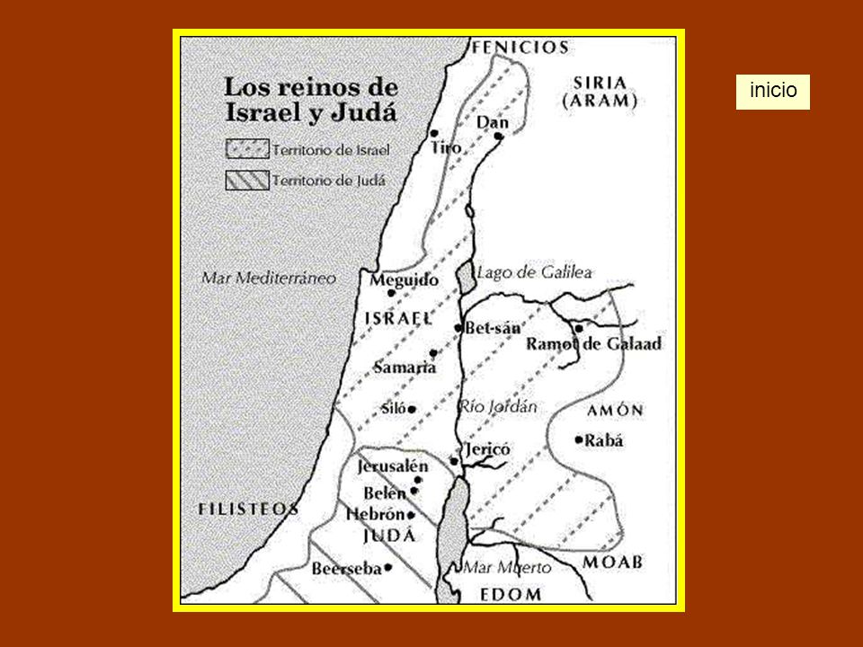 Los reinos de Israel y Judá