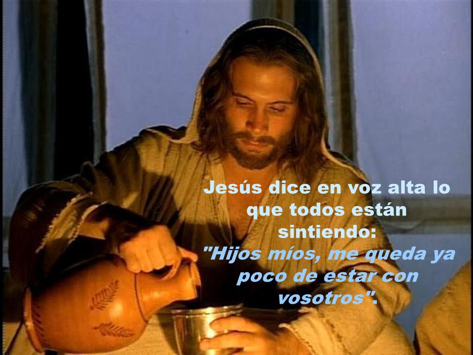 Jesús dice en voz alta lo que todos están sintiendo: