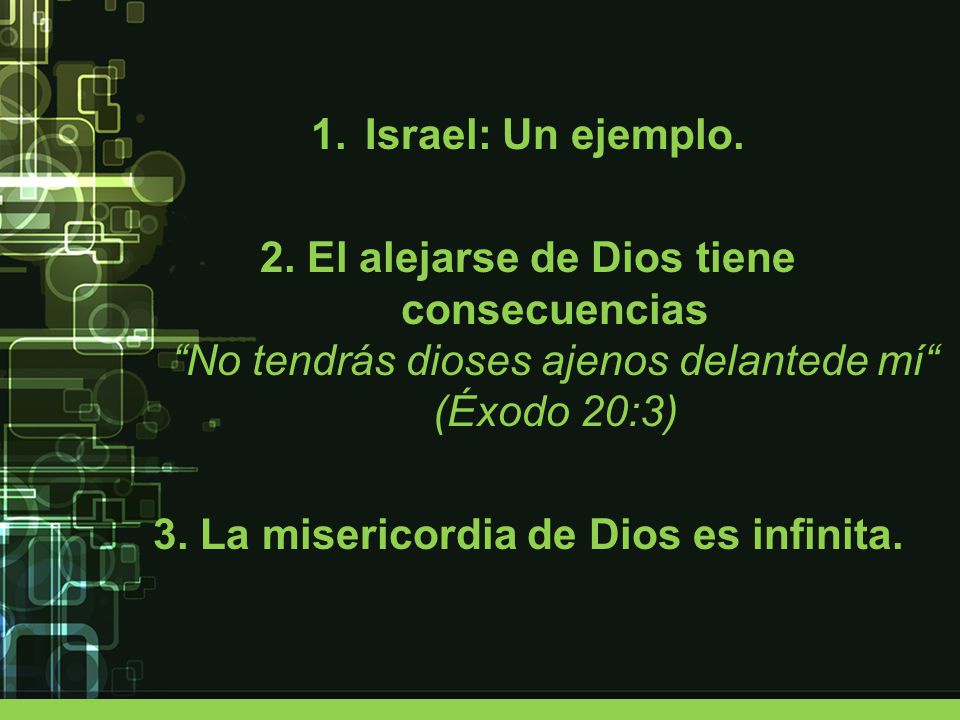 3. La misericordia de Dios es infinita.