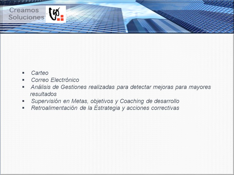 Carteo Correo Electrónico. Análisis de Gestiones realizadas para detectar mejoras para mayores. resultados.