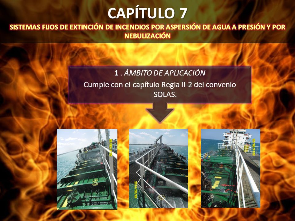 CAPÍTULO 7 SISTEMAS FIJOS DE EXTINCIÓN DE INCENDIOS POR ASPERSIÓN DE AGUA A PRESIÓN Y POR NEBULIZACIÓN