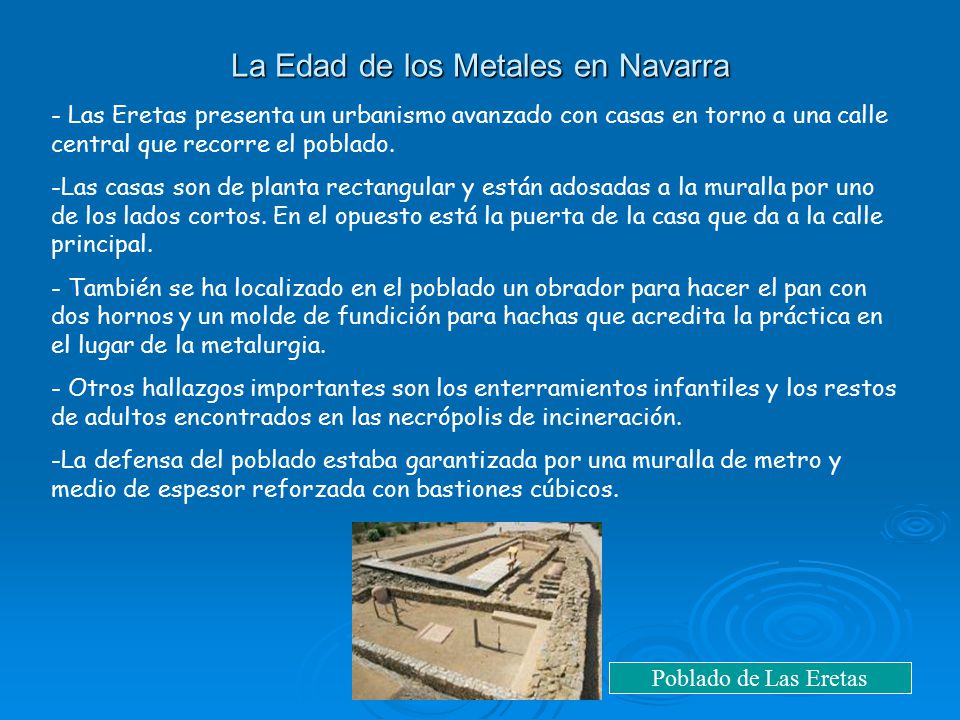 La Edad de los Metales en Navarra