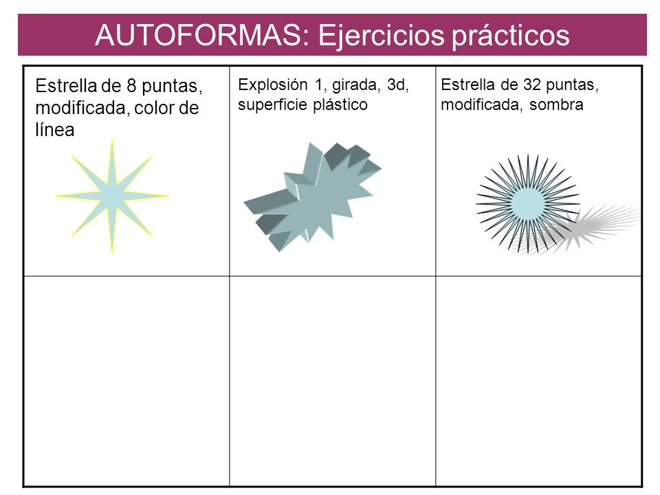 Estrella de 8 puntas, modificada, color de línea