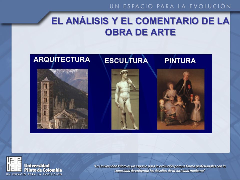 EL ANÁLISIS Y EL COMENTARIO DE LA OBRA DE ARTE