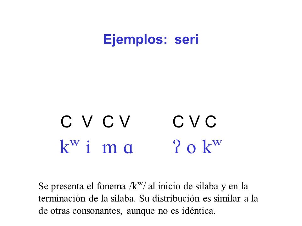 kW i m A o kW C V C V C V C Ejemplos: seri