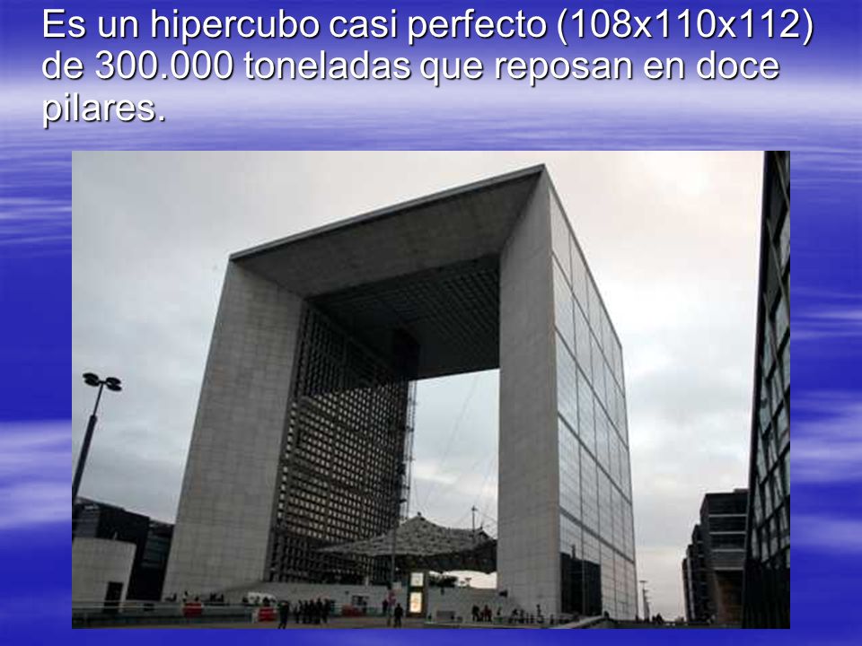 Es un hipercubo casi perfecto (108x110x112) de 300