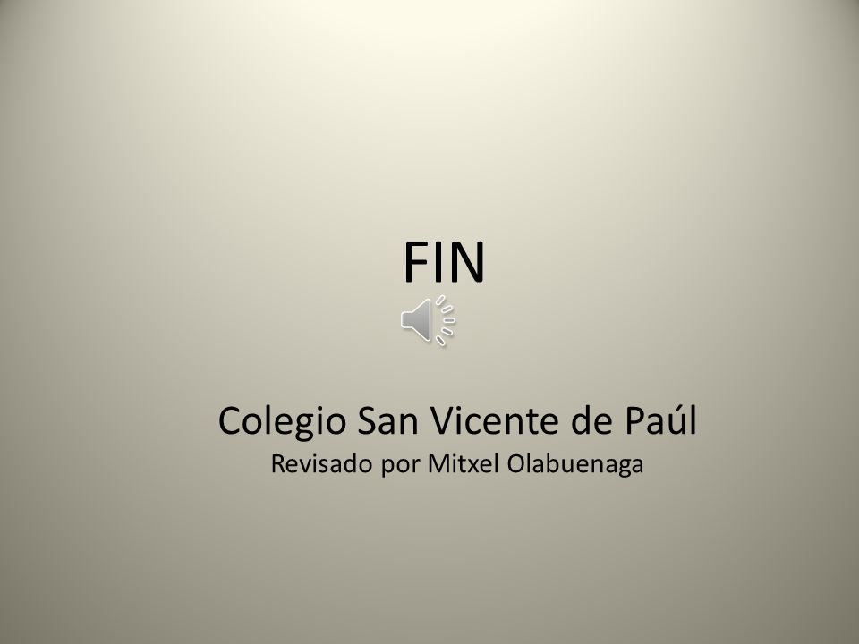 FIN Colegio San Vicente de Paúl Revisado por Mitxel Olabuenaga