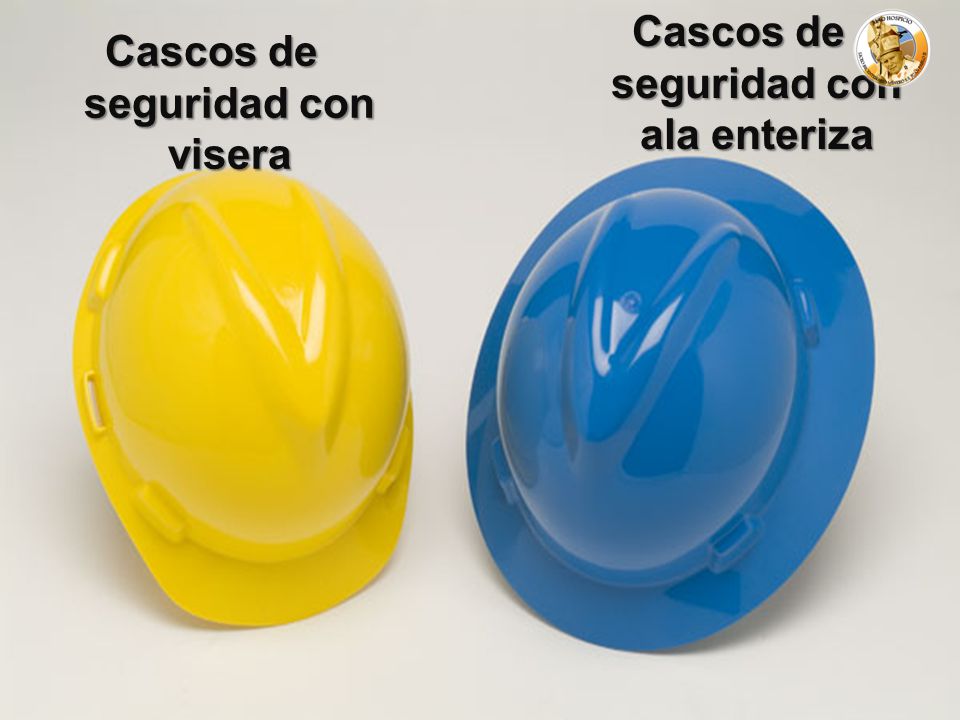 Cascos de seguridad con ala enteriza Cascos de seguridad con visera