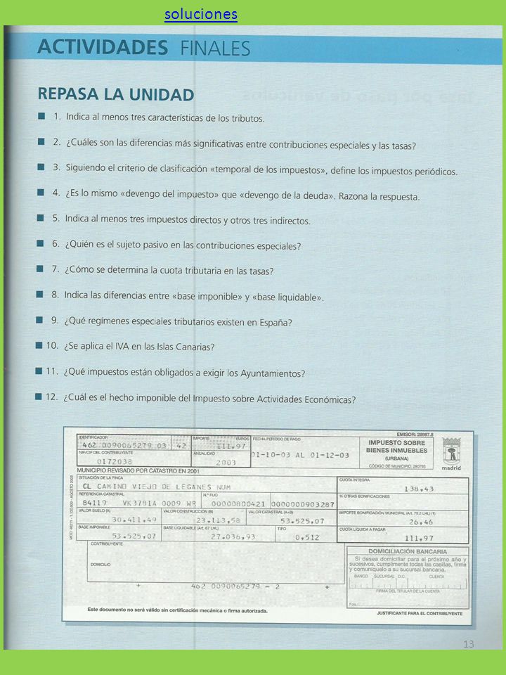 soluciones