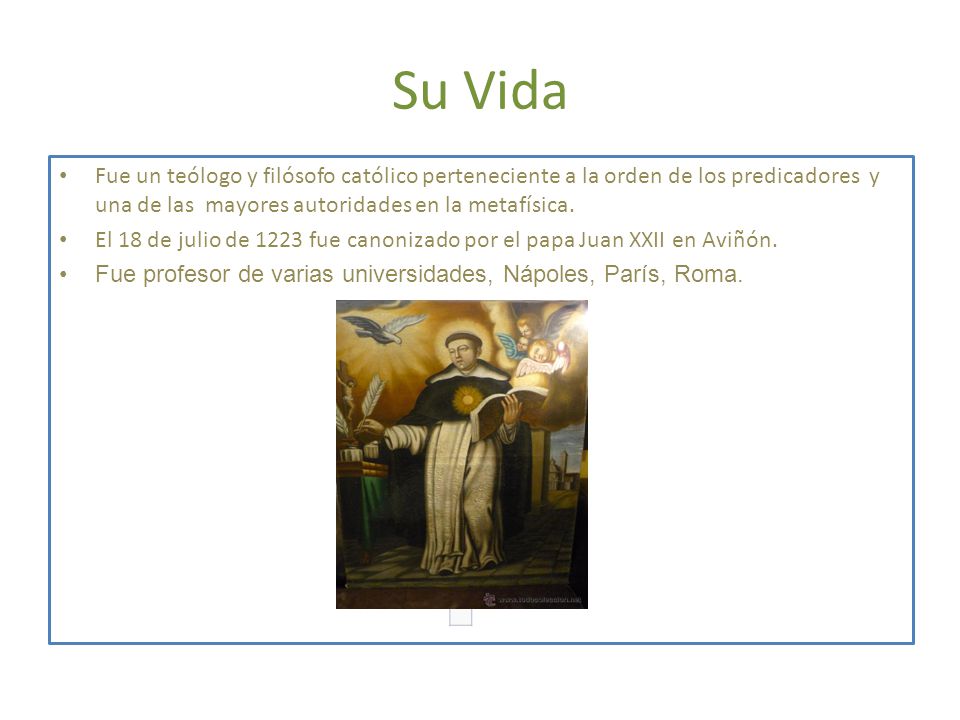 Su Vida Fue un teólogo y filósofo católico perteneciente a la orden de los predicadores y una de las mayores autoridades en la metafísica.