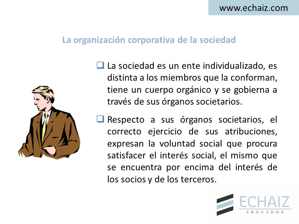 La organización corporativa de la sociedad