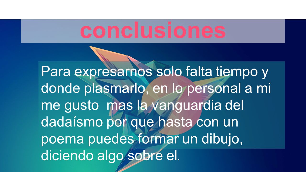 conclusiones