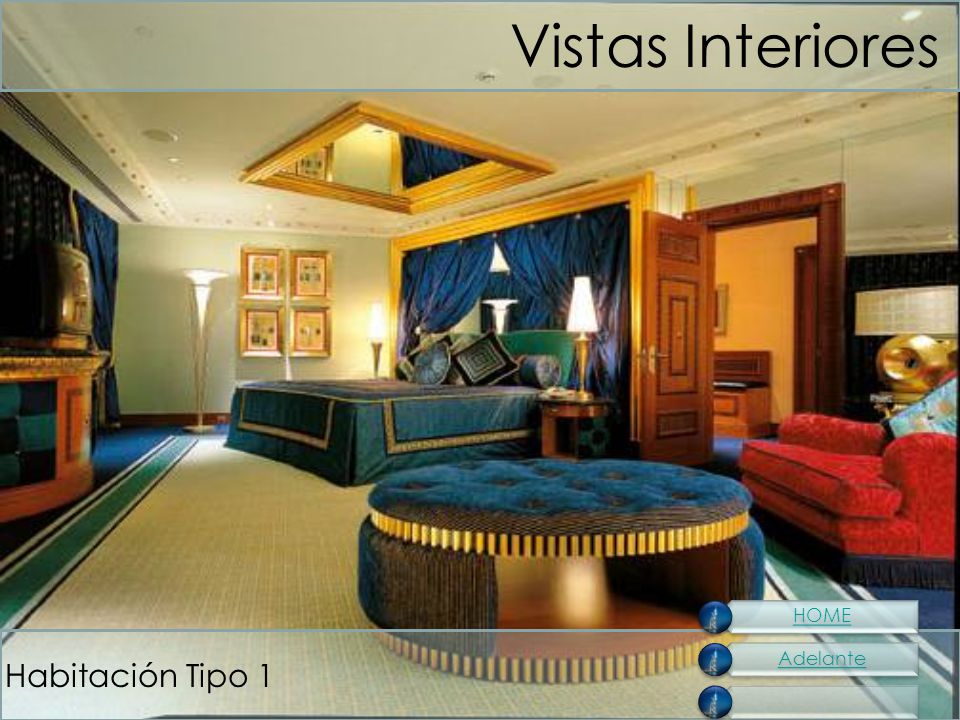 Vistas Interiores HOME Adelante Habitación Tipo 1