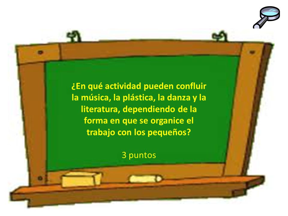 ¿En qué actividad pueden confluir la música, la plástica, la danza y la literatura, dependiendo de la forma en que se organice el trabajo con los pequeños