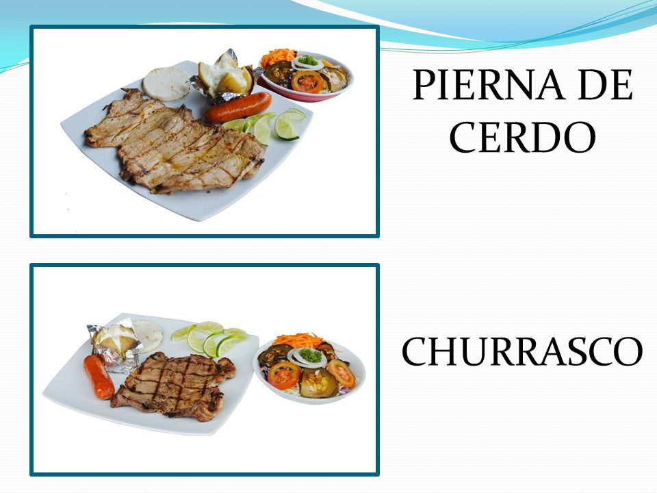 PIERNA DE CERDO CHURRASCO
