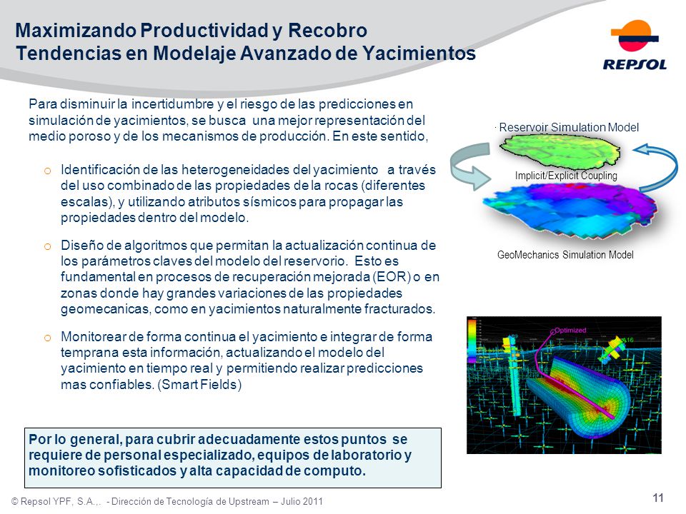 Maximizando Productividad y Recobro Tendencias en Modelaje Avanzado de Yacimientos