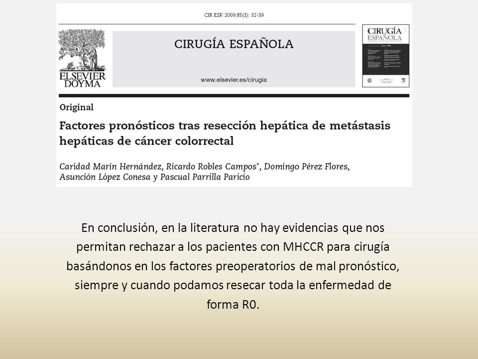En conclusión, en la literatura no hay evidencias que nos