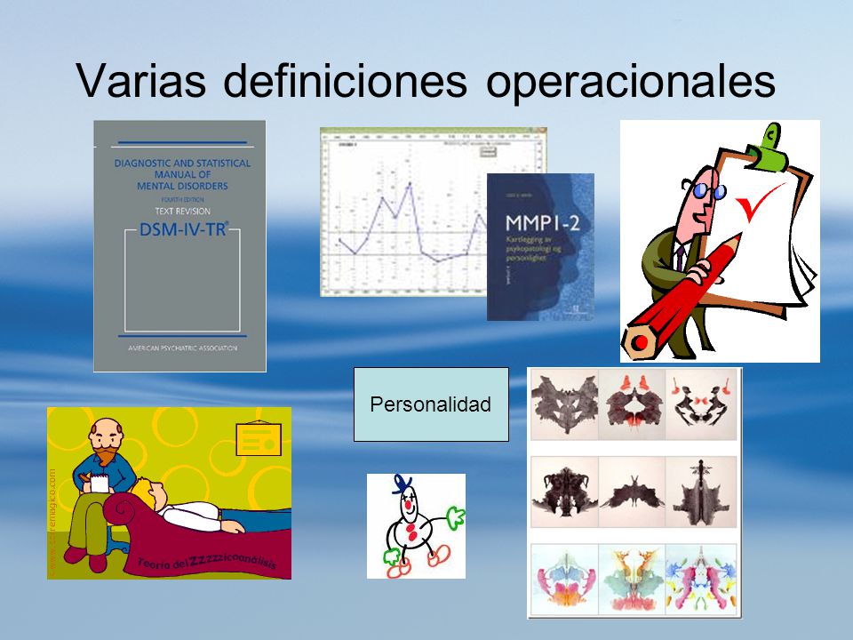 Varias definiciones operacionales